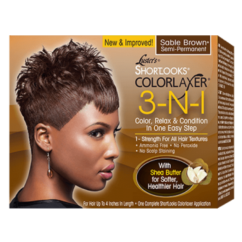 SHORTLOOKS COLORLAXER SABLE BROWN