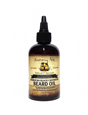 SUNNY ISLE JAMAICAN BLACK CASTOR OIL BEARD OIL 2OZ