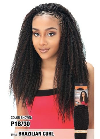 MODEL MODEL GLANCE BRAID BRAZILIAN CURL 20"