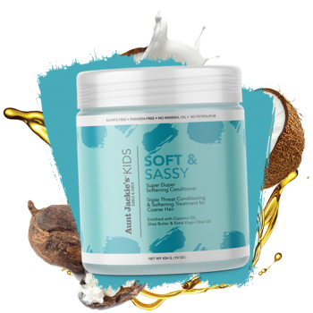 AUNT JACKIE'S KIDS SOFT & SASSY SUPER DUPER SOFTENING CONDITIONER 15OZ