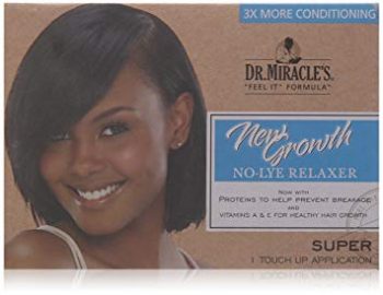 DR MIRACLE NO-LYE RELAXER 1 TOUCH UP SUPER