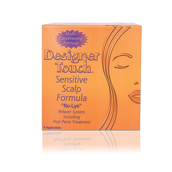 DESIGNER TOUCH SENSITIVE SCALP NO-LYE RELAXER SYSTEM 4APP
